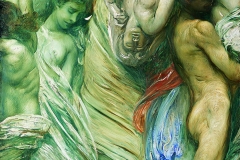 fotografia di opere d'arte&Giulio Aristide Sartorio Fregio  Camera dei Deputati, Palazzo Montecitorio, Roma