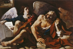 fotografia di opere d'arte_Guercino_SanMatteo e l'angelo_Musei Capitolini Pinacoteca Capitolina, Roma